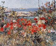 Childe Hassam Celia Thaxter Garden, 1890 France oil painting artist